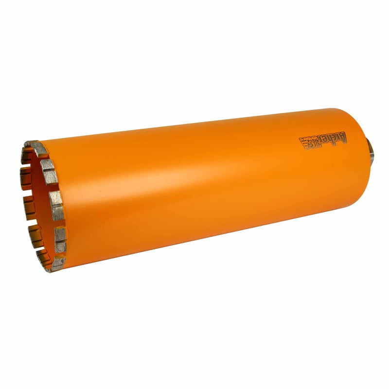 ArcherPro Archer PRO 5â€ in. Diamond Turbo Core Drill Bit/Hole Saw for Concrete Drilling and Masonry. 14â€ Drill Depth, 1-1/4â€ in. -7 Arbor for Core Drill Stand Rig, Dry and Wet Use - Image 1